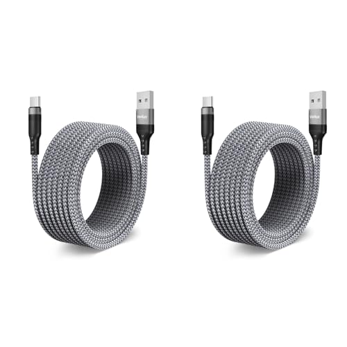 Verilux® 2Pcs 16.4FT USB to Type C Cable Verilux® 2Pcs 16.4FT USB to Type C Cable